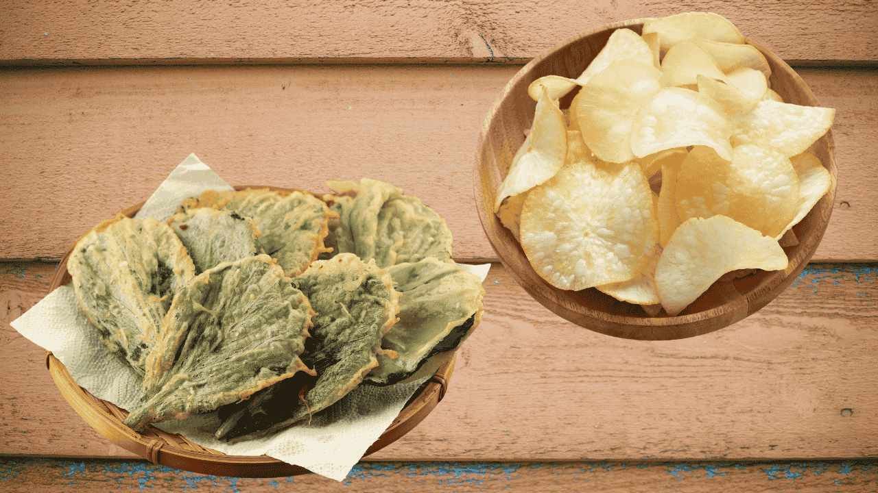 Produksi Keripik Bayam & Singkong yang Bikin Lidah Ketagihan