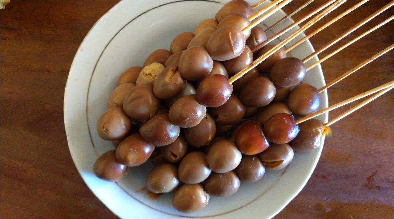 Sate Telur Puyuh Kecil Kecil Rasanya Bikin Nagih