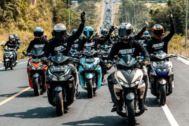 Keseruan Riders Sunmori Indonesia di Setiap Perjalanan