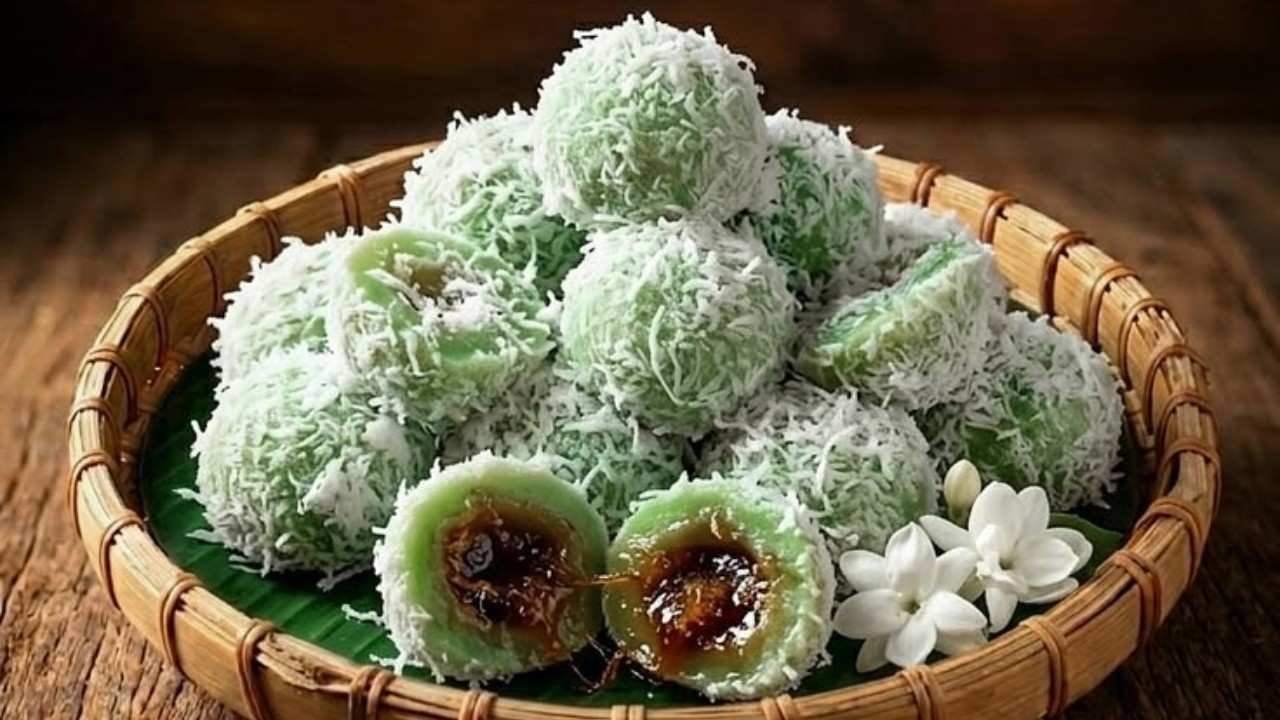 Klepon Tradisional Camilan Kenyal dengan Rasa Manis