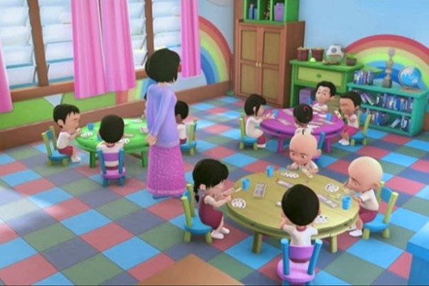 Karakter Upin Ipin terbaru di serial anak populer