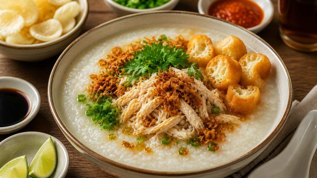 Bubur Ayam, Sarapan Favorit yang Bikin Hari Lebih Semangat