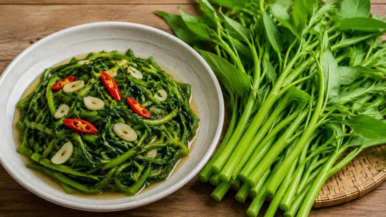Kangkung, Pilihan Menu Sayur Sederhana yang Lezat