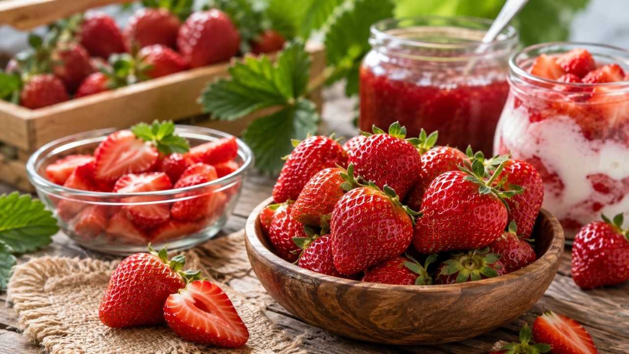 Buah Strawberry, dari Rasa Segar hingga Sajian Lezat