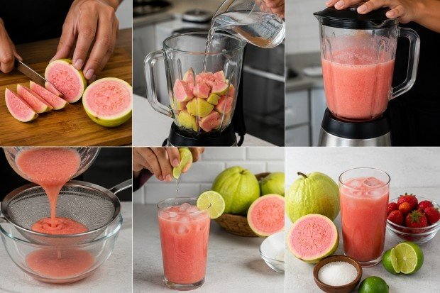 Cara Membuat Minuman Jambu Biji di Rumah