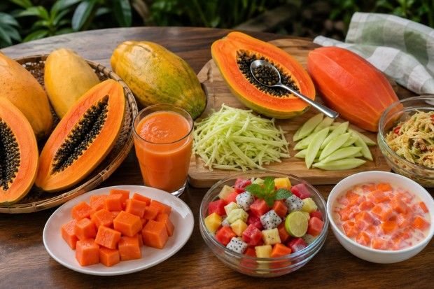 Cara Mengolah Pepaya dengan Mudah