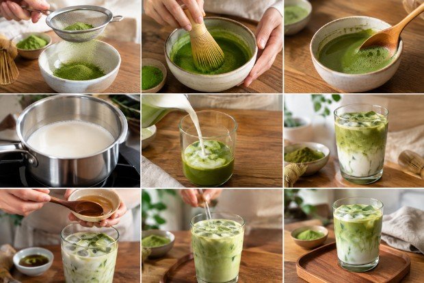 Cara Membuat Matcha Latte yang Creamy