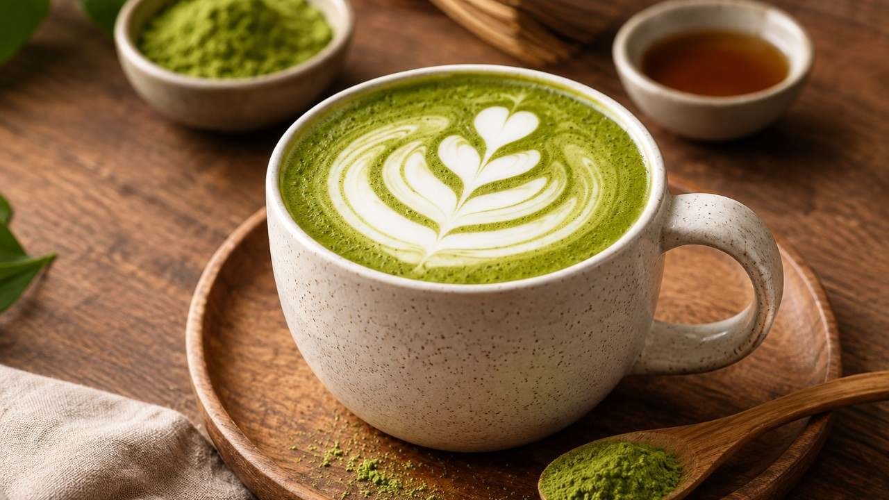 Matcha Latte yang Creamy dan Nikmat